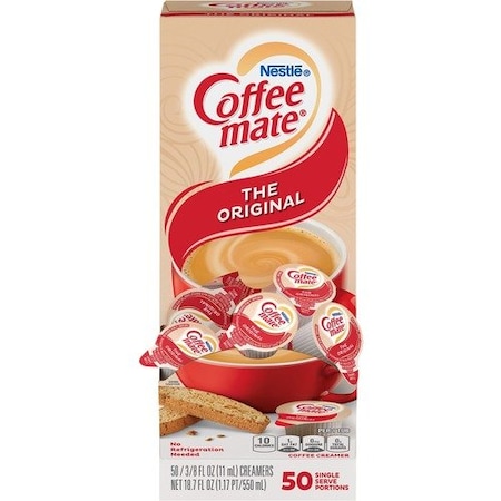 Nestle CREAMER, LIQUID, REG, 50PK NES35110